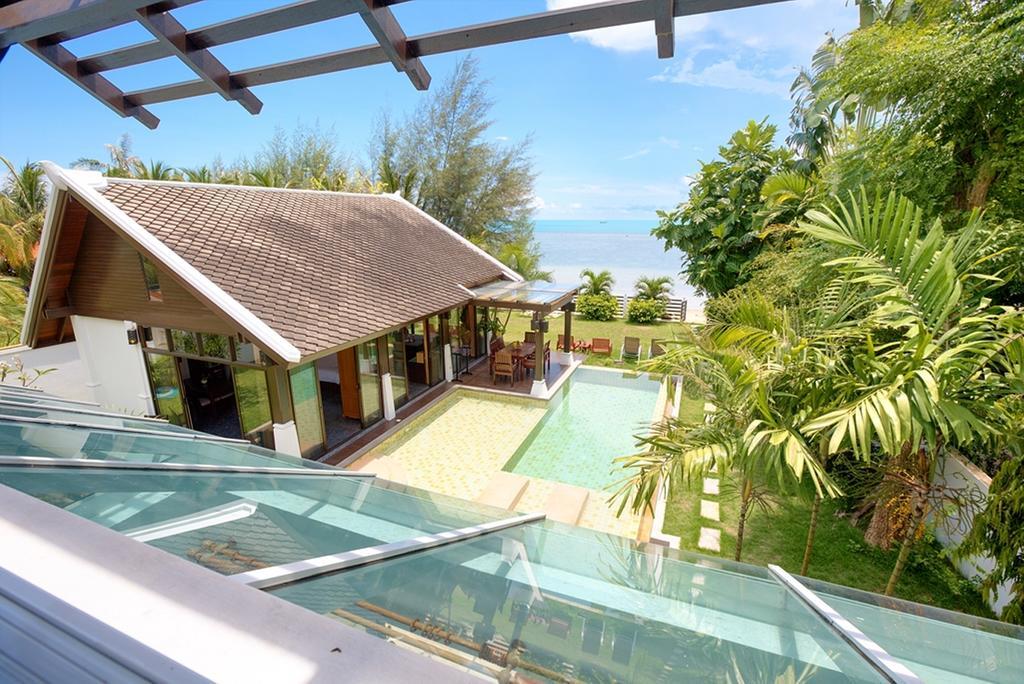 Emerald Sands - Beach Front 4 Bed Pool Villa サムイ島 部屋 写真