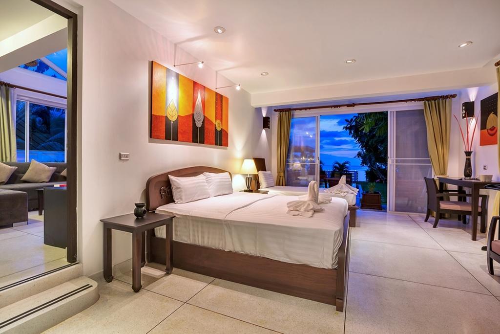 Emerald Sands - Beach Front 4 Bed Pool Villa サムイ島 部屋 写真