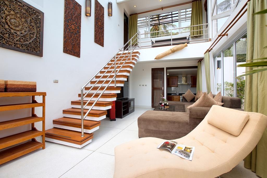 Emerald Sands - Beach Front 4 Bed Pool Villa サムイ島 部屋 写真
