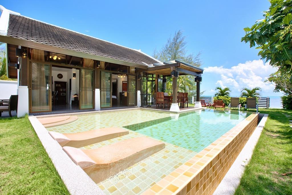 Emerald Sands - Beach Front 4 Bed Pool Villa サムイ島 部屋 写真
