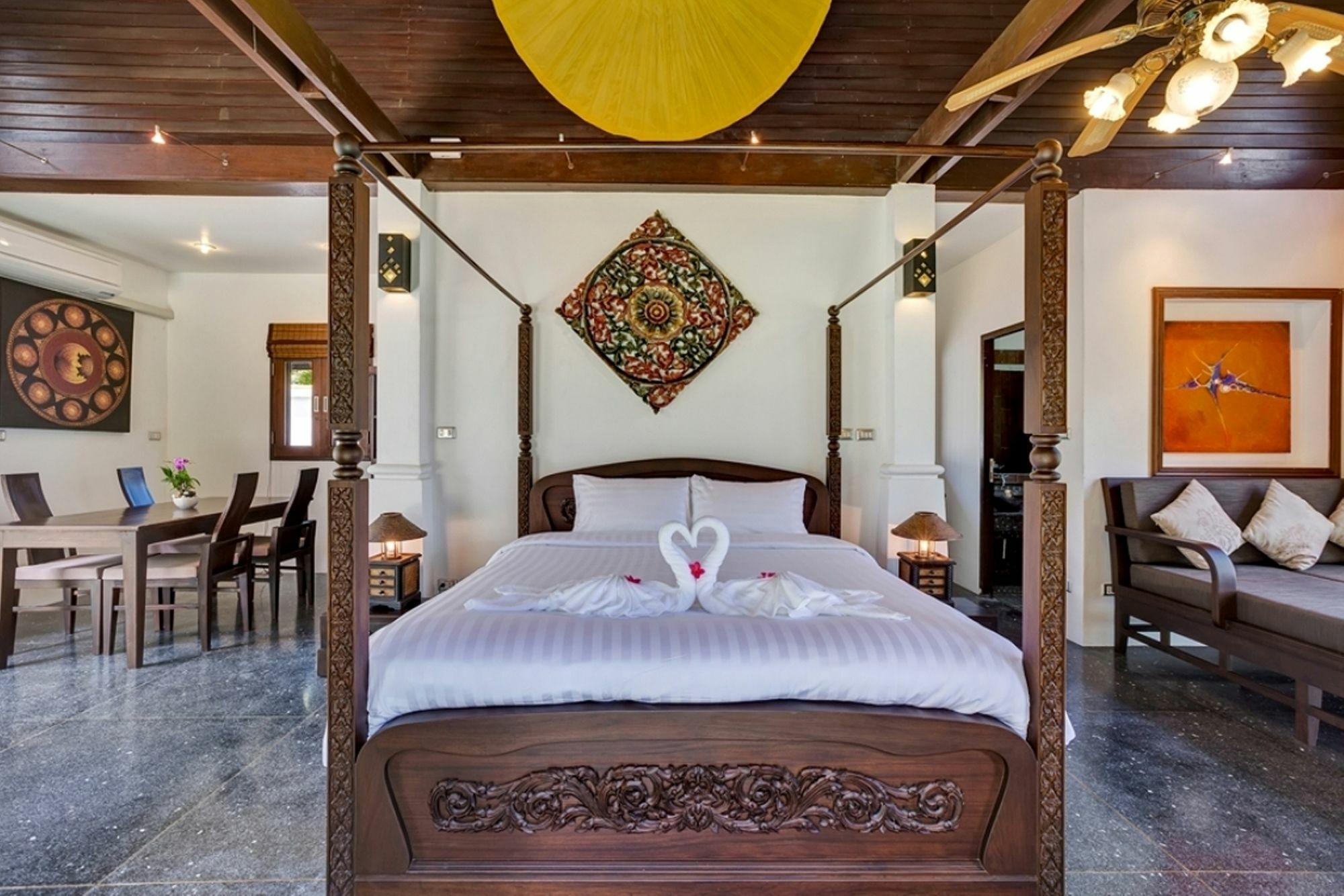 Emerald Sands - Beach Front 4 Bed Pool Villa サムイ島 エクステリア 写真